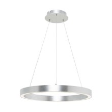 Zuma Line - Підвісна LED люстра LED/40W/230V 50 см срібний