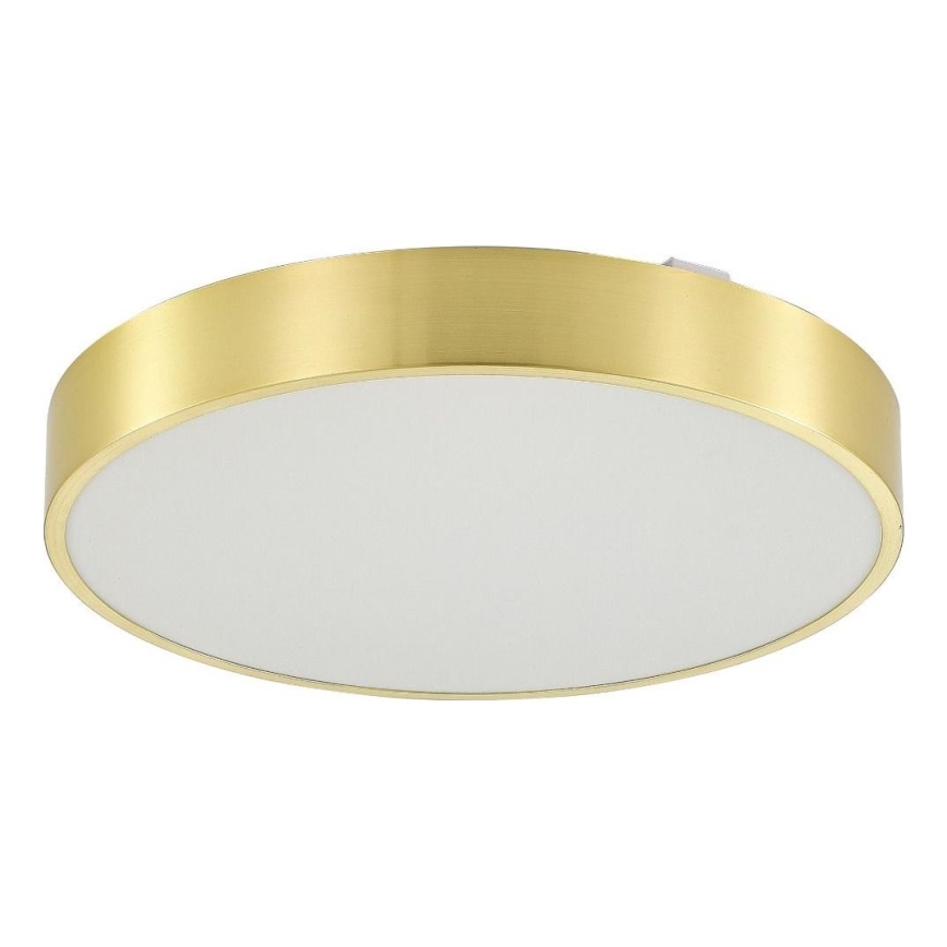 Zuma Line - Стельовий LED світильник для ванної з регулюванням яскравості LED/50W/230V 3000-6000K діаметр 50 см IP44 золотий + пульт дистанційного керування