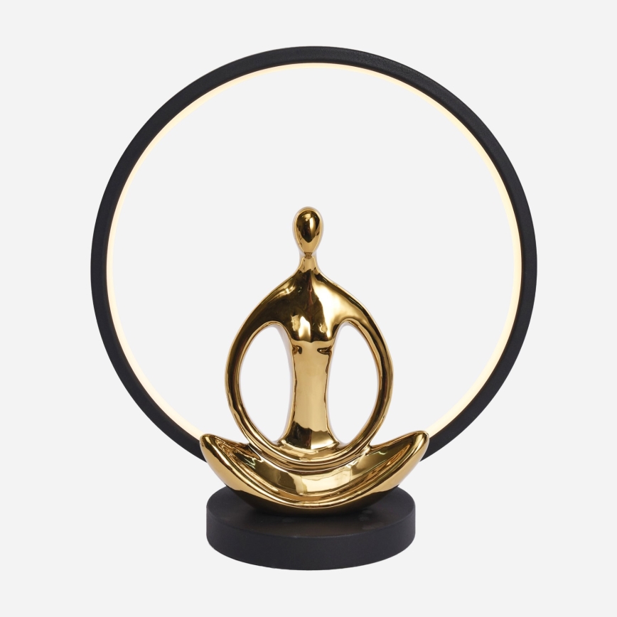 Zuma Line - Светодиодная настольная лампа LED/4W/5V черный/золотистый