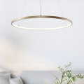 Zuma Line - Светодиодная подвесная люстра LED/36W/230V 3000/4000/6000K диаметр 80 см золотистый