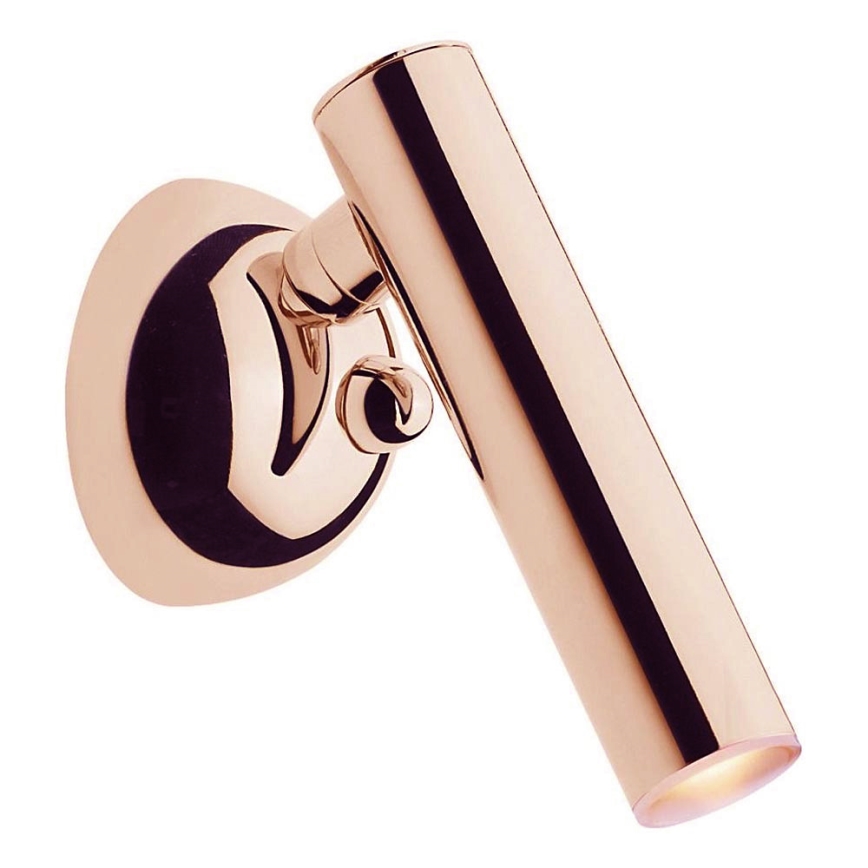 Zuma Line - Светодиодный настенный точечный светильник LED/5W/230V розовое золото