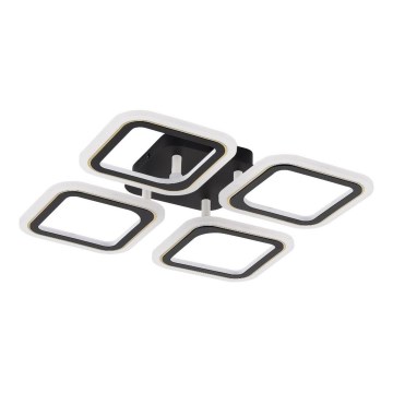 Zuma Line - Светодиодный потолочный светильник с регулированием яркости LED/30W/230V 3000-6000K черный + дистанционное управление