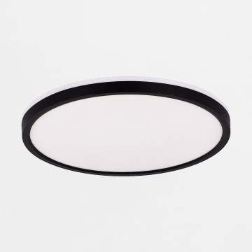 Zuma Line - Светодиодный потолочный светильник с регулированием яркости LED/38W/230V + LED/11W 3000/4000/5500K диаметр 50 см черный