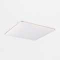 Zuma Line - Светодиодный потолочный светильник с регулированием яркости LED/48W/230V 53x53 см золотистый