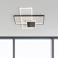 Zuma Line - Светодиодный потолочный светильник с регулированием яркости LED/46W/230V черный