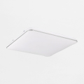 Zuma Line - Светодиодный потолочный светильник с регулированием яркости LED/48W/230V 53x53 см блестящий хром