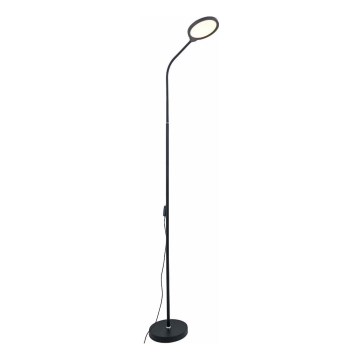 Zuma Line - Светодиодный регулируемый торшер LED/10W/230V 3000/4500/6500K черный