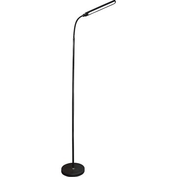 Zuma Line - Светодиодный регулируемый торшер LED/10W/230V 3000/4500/6500K черный