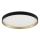 Zuma Line - Светодиодный RGBW потолочный светильник с диммером LED/32W/230V + LED/8W 3000-6000K черный/золотой + пульт дистанционного управления
