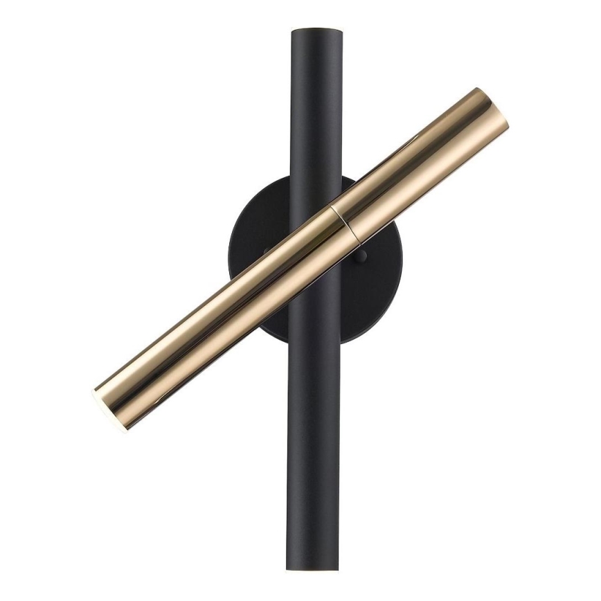 Zuma Line - Світлодіодна настінна лампа 3xLED/5W/230V чорний/латунь