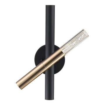 Zuma Line - Світлодіодна настінна лампа 3xLED/5W/230V чорний/латунь