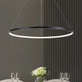 Zuma Line - Світлодіодна підвісна люстра LED/36W/230V 3000/4000/6000K діаметр 80 см чорний