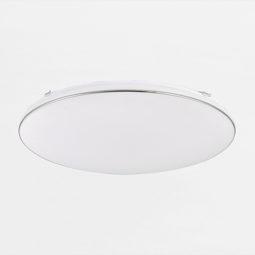 Zuma Line - Світлодіодний стельовий світильник з регулюванням яскравості LED/48W/230V діаметр 53 см глянцевий хром