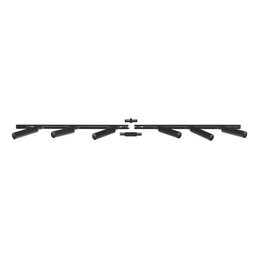 Zuma Line - Точечный светильник для трековой системы 6xGU10/35W/230V черный