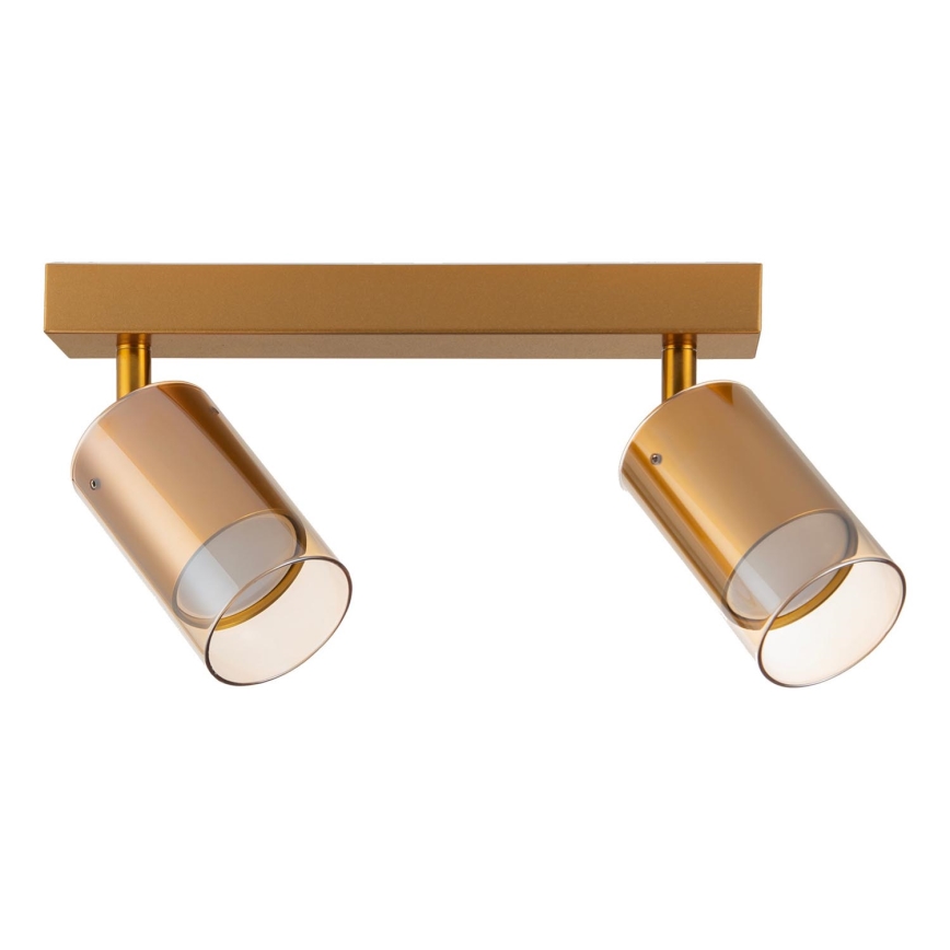 Zuma Line - Точечный светильник 2xGU10/50W/230V золотистый