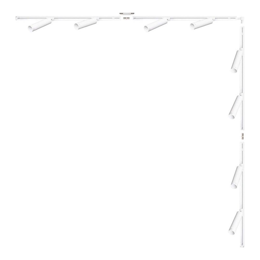 Zuma Line - Точечный светильник для трековой системы 8xGU10/35W/230V, белый