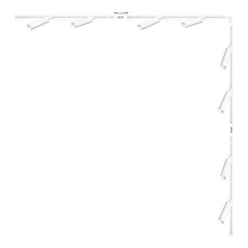 Zuma Line - Точковий світильник у шинній системі 8xGU10/35W/230V білий