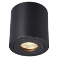 Zuma Line - Точковий світильник 1xGU10/50W/230V IP44 чорний