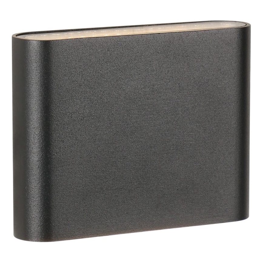 Zuma Line - Уличный светодиодный настенный светильник LED/12W/230V IP65 черный