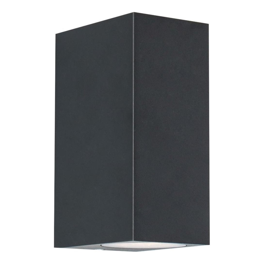 Zuma Line - Уличный настенный светильник 2xGU10/35W/230V IP44 черный
