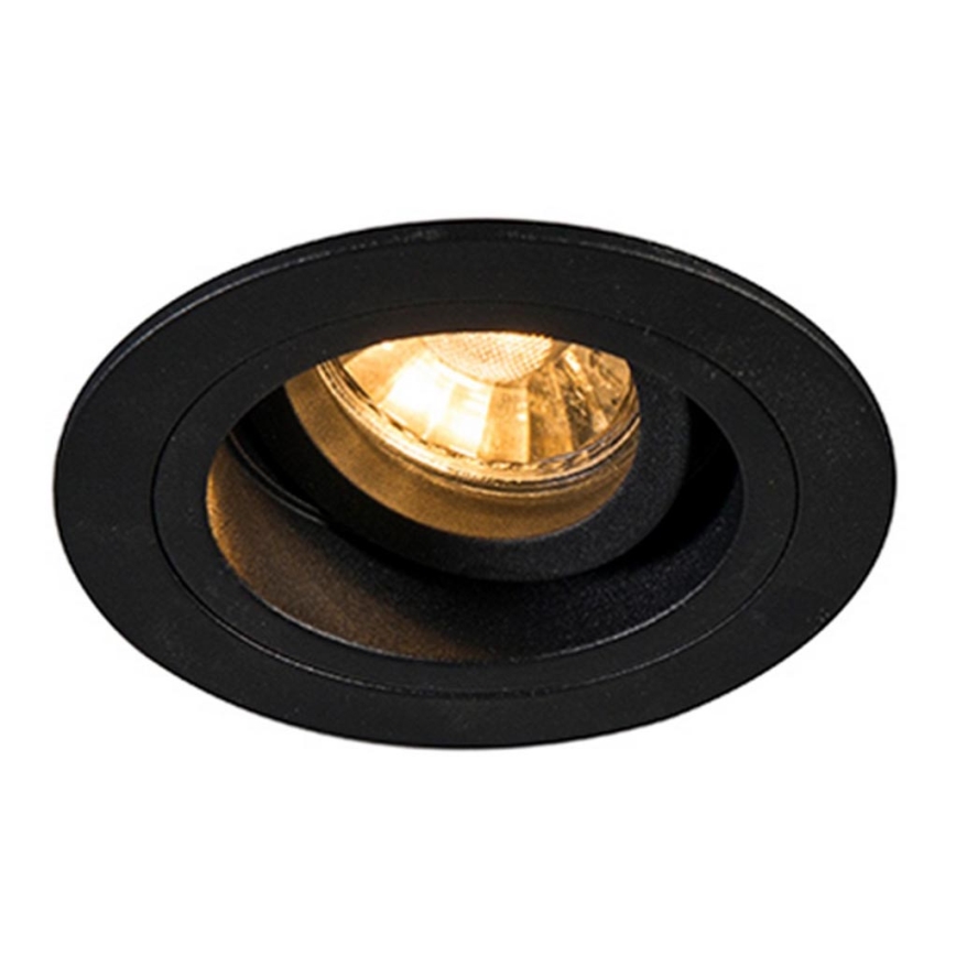 Zuma Line - Встраиваемый светильник 1xGU10/50W/230V черный