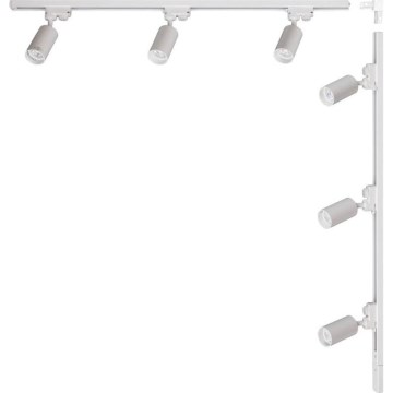Zuma Line - Встраиваемый светильник в шинный светильник 6xGU10/35W/230V белый