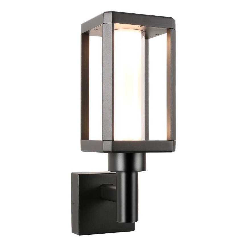 Zuma Line - Вуличний настінний LED ліхтар LED/12W/230V IP65 чорний
