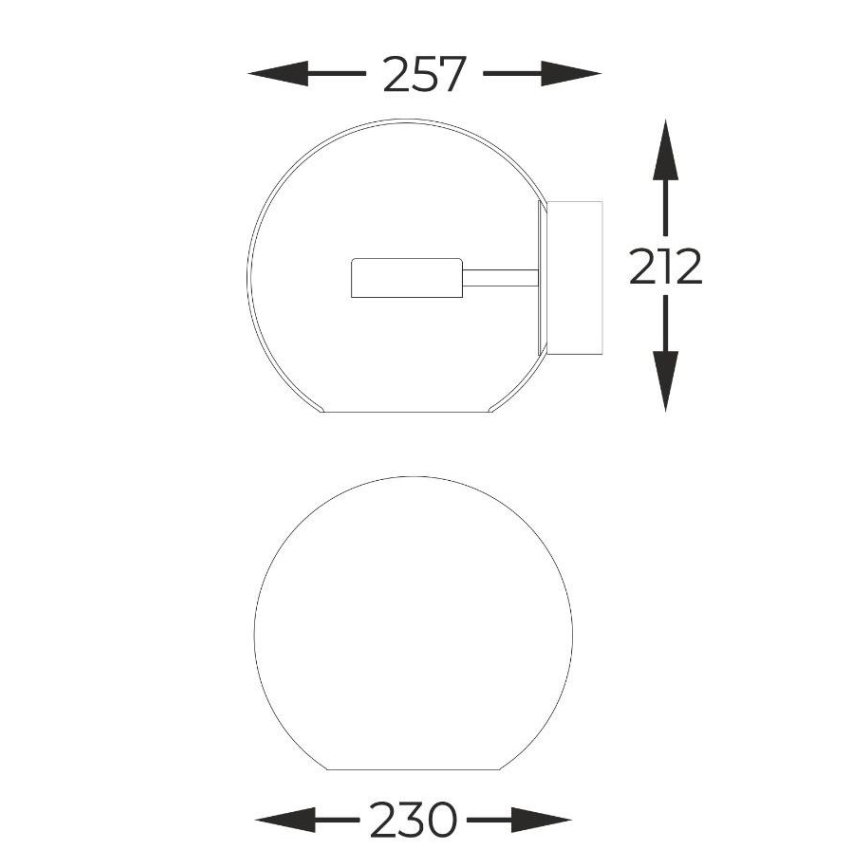 Zuma Line - Светодиодный настенный светильник LED/5W/230V блестящий хром