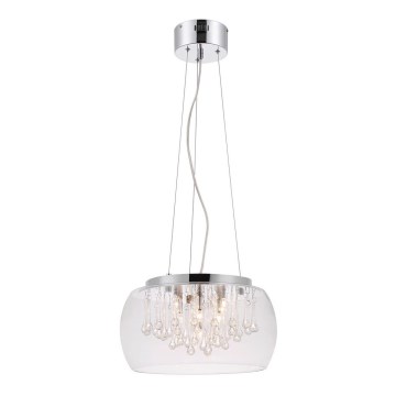 Zuma Line - Кришталева підвісна люстра 5xG9/42W/230V
