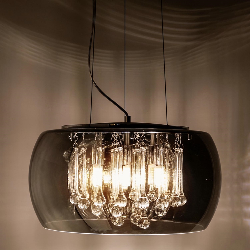 Zuma Line - Кришталева підвісна люстра 6xG9/42W/230V
