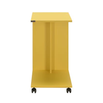Журнальний столик 65x35 см жовтий
