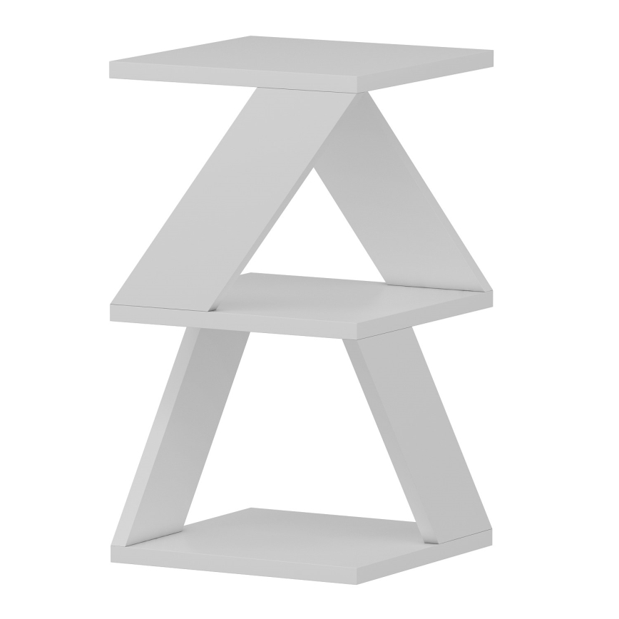 Журнальний столик ALBENI 50x30 см білий