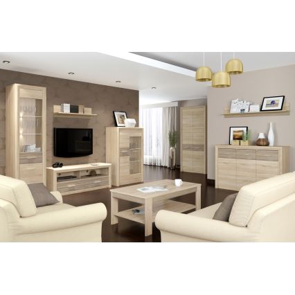 Журнальний столик ARNIKA 57x103 см коричневий