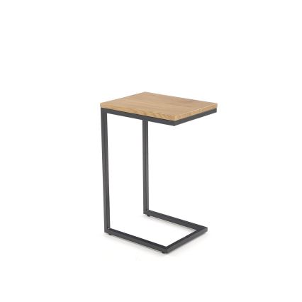 Журнальний столик AURIA, дуб/чорний