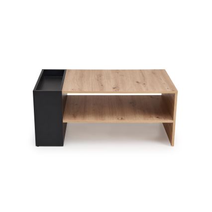 Журнальний столик BELA 100x42 см дуб artisan/антрацит