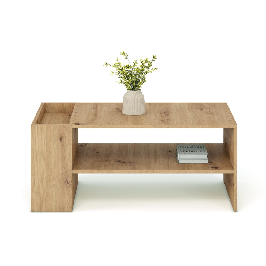 Журнальний столик BELA 100x42 см дуб artisan