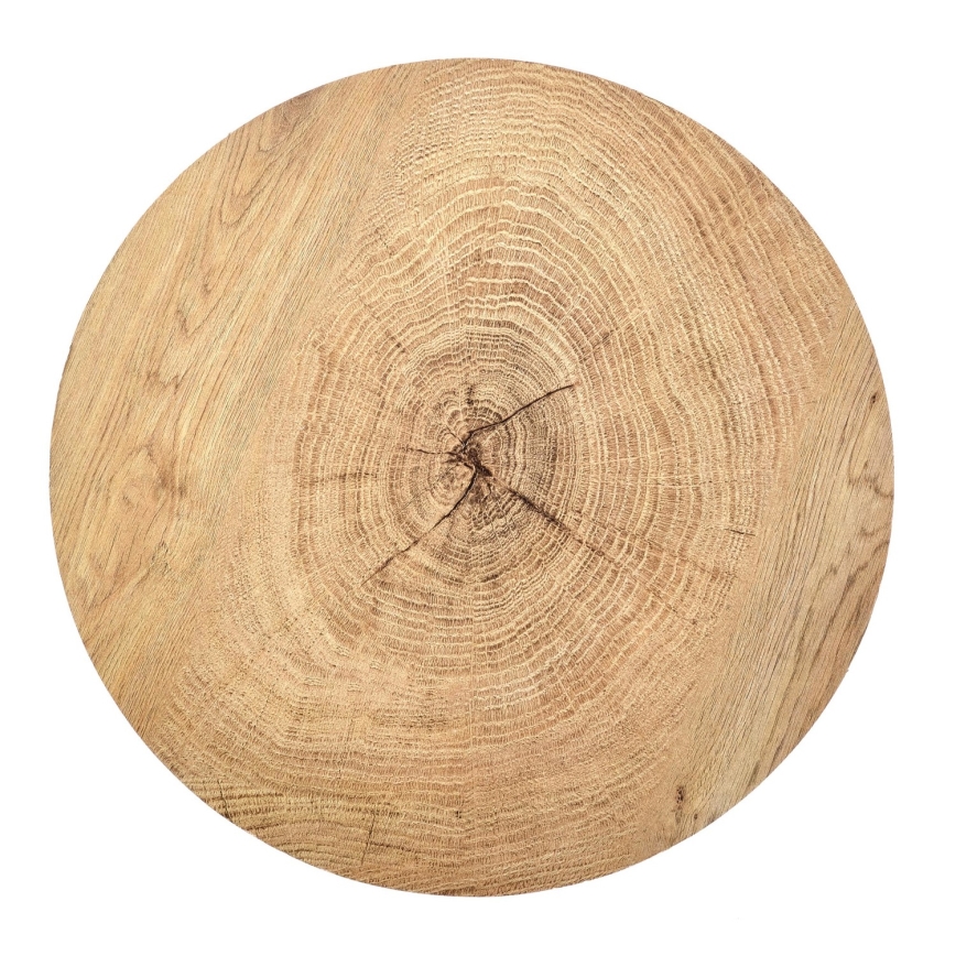 Журнальний столик BROOKLYN 45x45 см чорний/бежевий