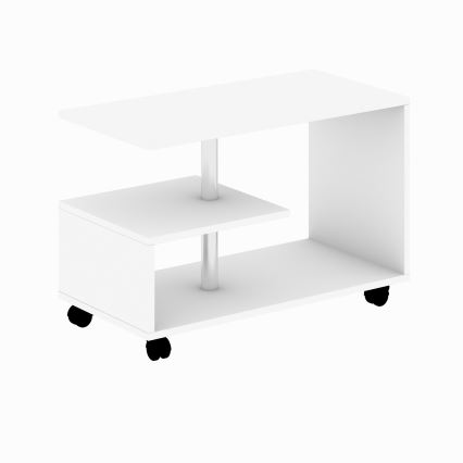 Журнальний столик KARANFIL 52,5x80 см білий