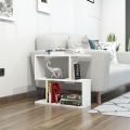 Журнальний столик LALE 55x60 см білий