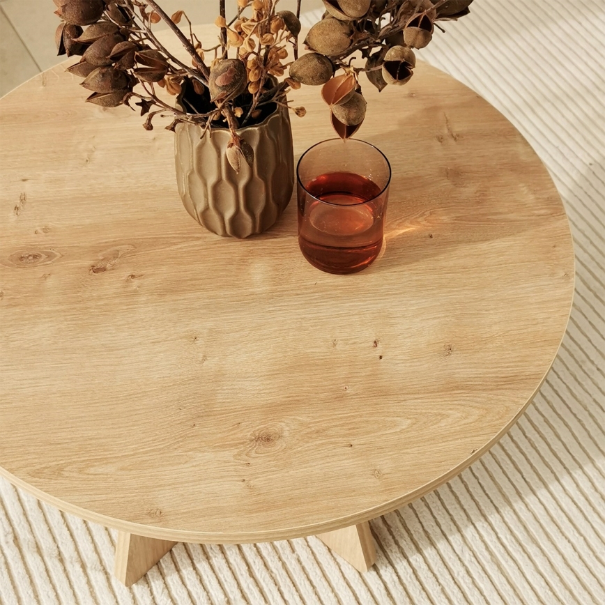 Журнальний столик MUSHROOM 40x60 см сапфіровий дуб