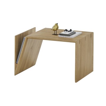 Žurnálny столик PRISM 60x40 cm, дуб — з можливістю вертикального та горизонтального регулювання