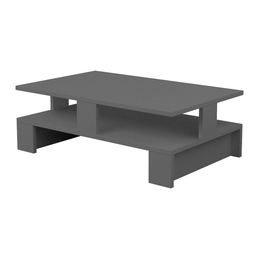Журнальный столик MANSU 27,5x80 см антрацит