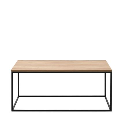 Журнальный столик 42x100 см коричневый