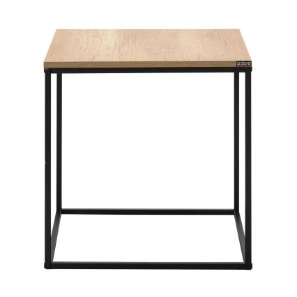 Журнальный столик 52x50 см коричневый
