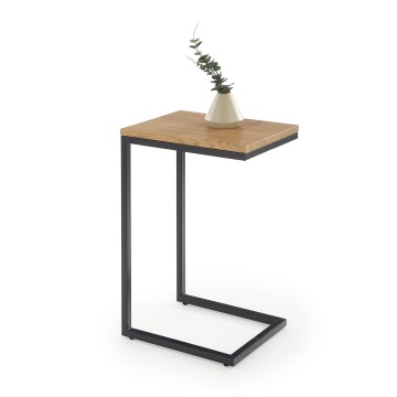 Журнальный столик AURIA дуб/чёрный