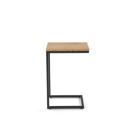 Журнальный столик AURIA дуб/чёрный