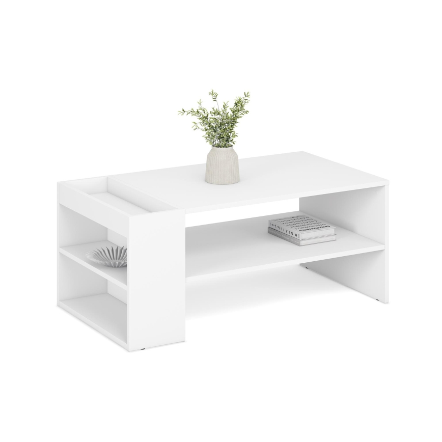 Журнальный столик BELA 100x42 cm белый