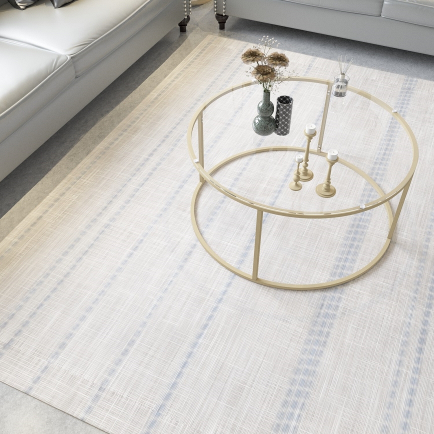 Журнальный столик BERLIN 80x45 см золотистый/прозрачный