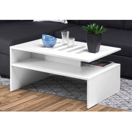 Журнальный столик DELCHI 45x90 см белый