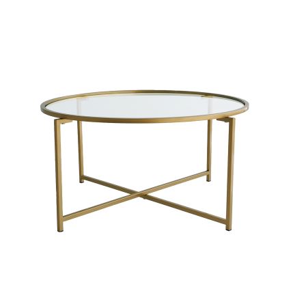 Журнальный столик GOLD SUN 40x83 см золотой